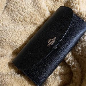 Black coach wallet
